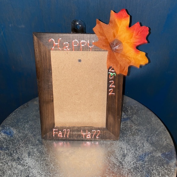 Happy fall y’all 2022 homemade picture frame - Picture 2 of 2